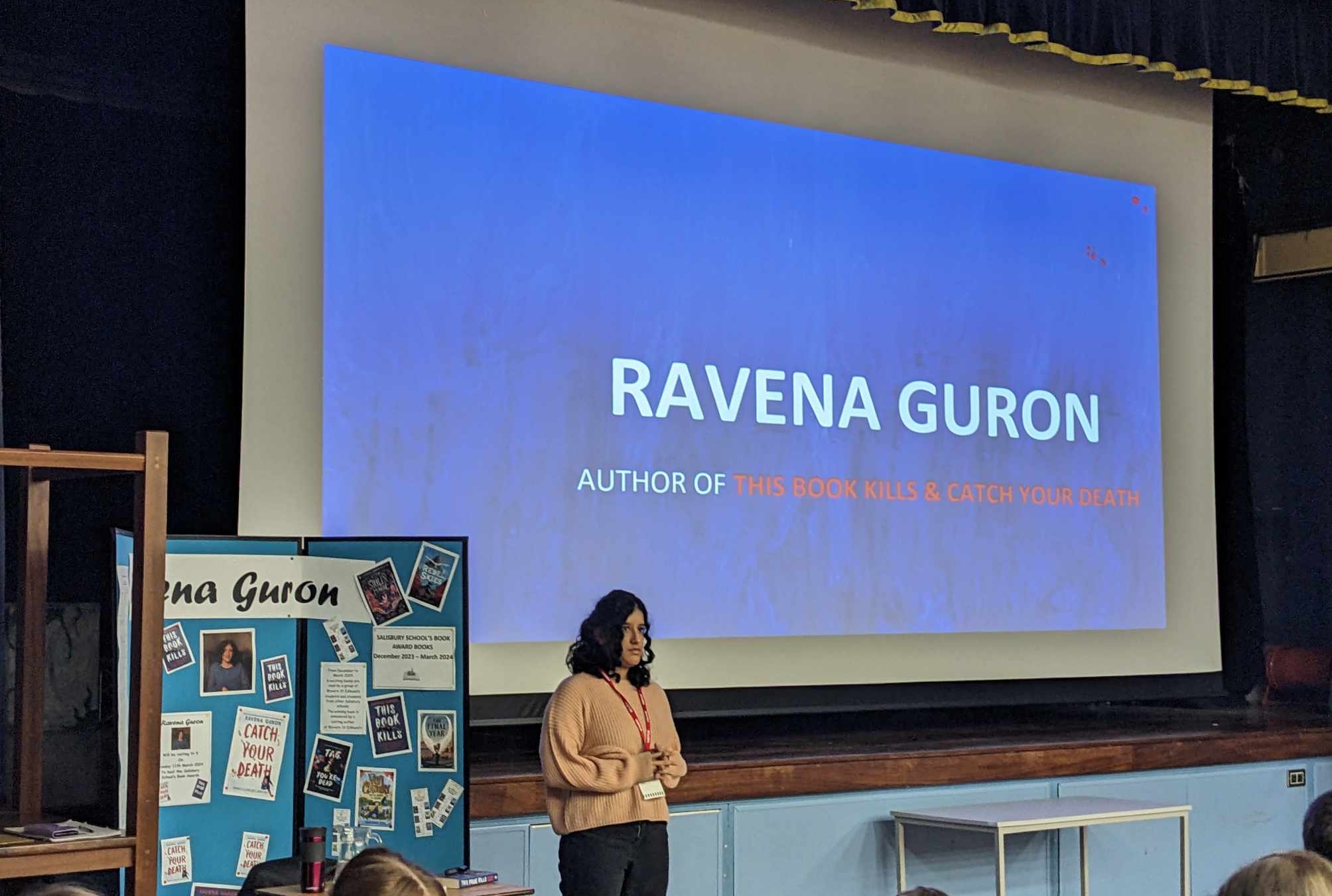 Featured image for “Salisbury Schools’ Book Awards: Author Ravena Guron at WSE”