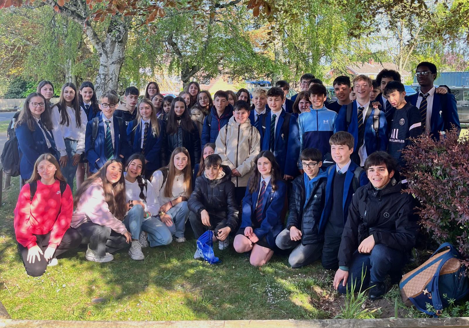 Featured image for “St Joseph’s Welcomes Spanish Students”
